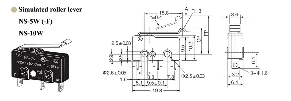 levier &agrave; galet simul&eacute;