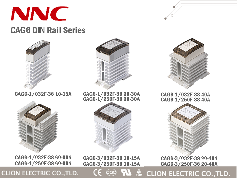 CAG6-3 10-15A Relais &agrave; l'&eacute;tat solide